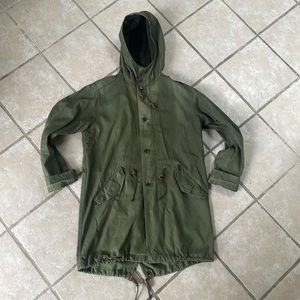 J Crew Military Fishtail Jacket